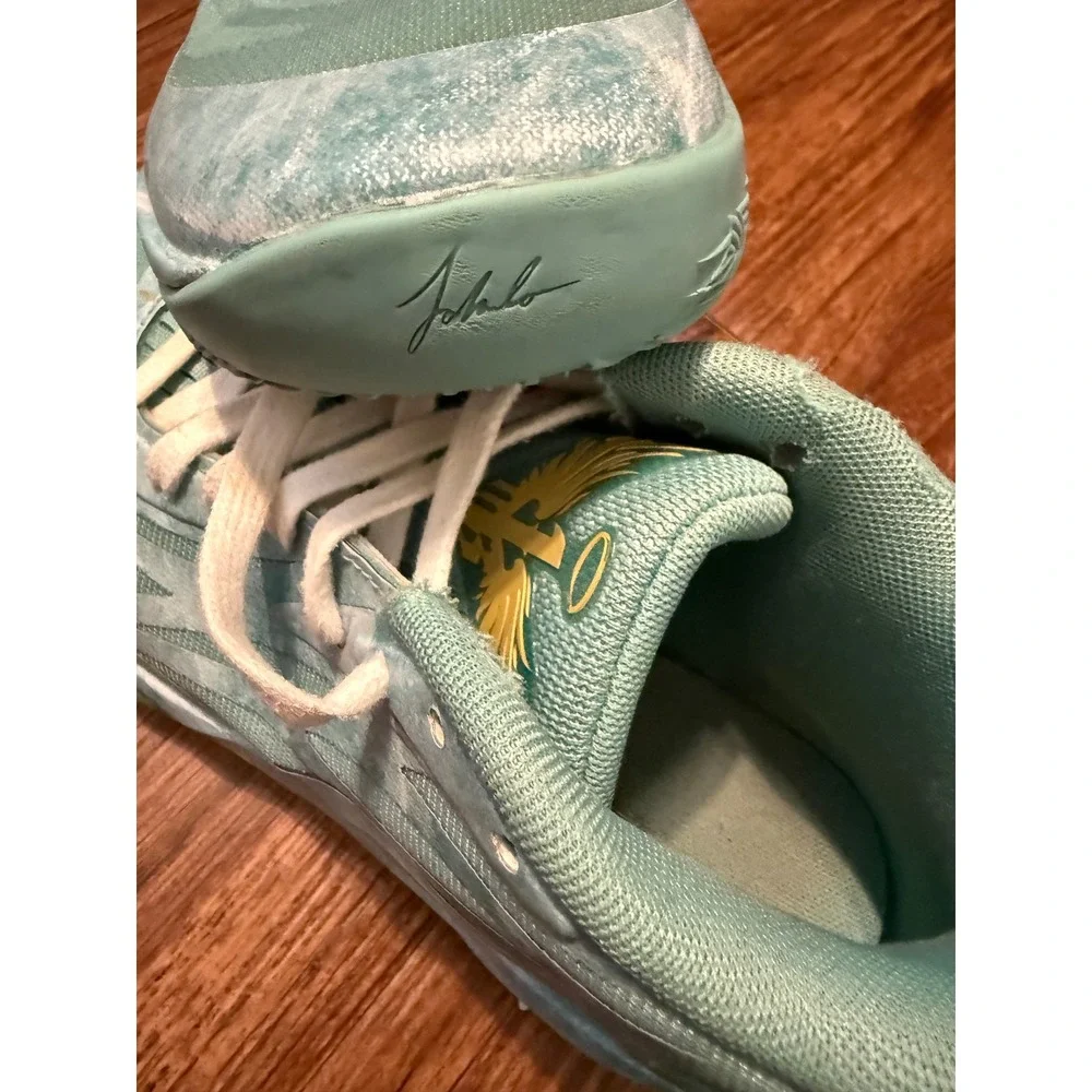 Puma MB.02 LaMelo Ball Phenom Teal Basketball Shoes 378284-01 Mens 8 Womens 9.5‎